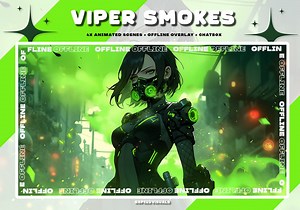 Viper Twitch Overlay / Valorant Overlays / Animated Scenes / Cute - Etsy Australia
