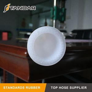 [Hot Item] Fiber Reinforced Braided Soft Platinum Cured Thin Wall High Temp Medical Grade Silicone Tubing