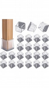 🛡️ Universal Chair Leg Protectors – Silence Noise, Stop Scratches, Glide Effortlessly! These ingenious silicone sleeves with built-in felt pads cling securely to any chair leg shape, banishing annoying screeches and protecting floors from ugly 🪑 Transform your dining room, office, or kitchen into a peaceful oasis – simply slip them on for instant elegance and smooth, silent 🏠 | Spectarecipe