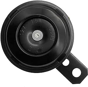 Motorcycle Horn Electric Vehicle Horn Battery Car Horn Electric Tricycle Iron Horn Electric Bicycle Horn (universal) 12V Waterproof And Dustproof Horn M01