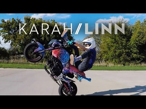 Omaha Girl Grom Stunts | Karah Linn - Female Stunt Rider