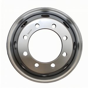 [Hot Item] Custom 19.5 Inch Silver Tubeless Steel Rim 7.50X19.5 Truck Wheel for 245/70r19.5 Manufacture Light Truck 19.5X7.50X19.5 Wheel