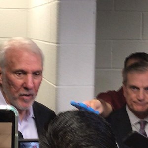 ‪Coach Popovich on the Spurs win over the Knicks and the play of DeRozan and Forbes‬ | Spurs Nation