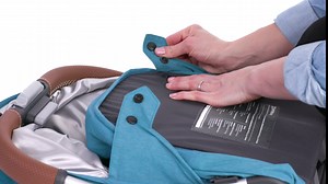 Amazon.com: UPPAbaby MINU Stroller +from Birth Kit - Jordan (Charcoal Melange/Silver/Black Leather) : Everything Else