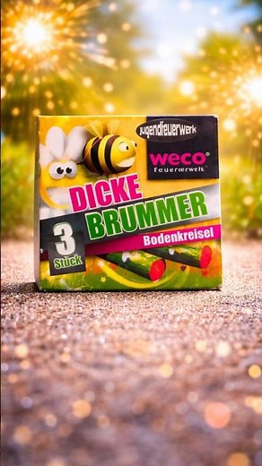 Dicker Brummer von Weco in F1🐝 #feuerwerk #fireworks #mrpyromanager #pyro #experiment