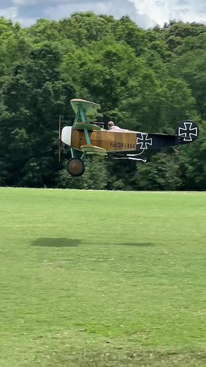 Stunning Fokker Dr.1 Triplane Showcase at Joe Nall Main Line