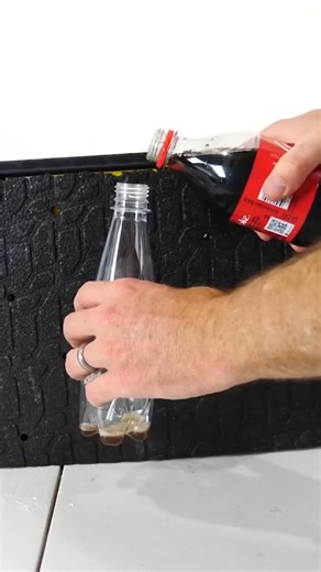 Sweet flavors in Coke clouds 😋​ #science #physics #coke #experiment #chemistry #cocacola #COCACOLACHALLENGE | The Action Lab