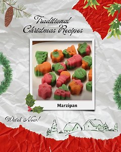 10K views · 64 reactions | Treat yourself to the rich goodness of 'Marzipan'!  This #TraditionalChristmasRecipe is often dyed in vibrant colors and molded into fun, festive shapes, making it a delightful treat for everyone. This sweet Christmas specialty is sure to be a hit at your holiday celebrations! ✨ #Sanjeevkapoor #Sanjeevkapoorkhazana #TraditionalChristmas #marzipan #cashewnuts #sweettreats | Sanjeev Kapoor | Facebook