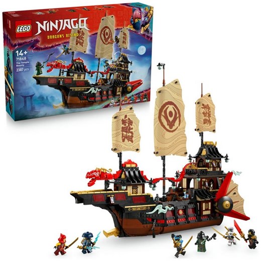 Buy LEGO NINJAGO The Temple Bounty Interactive Boat Toy 71848 | LEGO | Argos