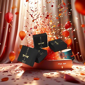 [Hot Item] Factory Customized Cardboard Boxes Open Flap Customized Box Gift Soft Paper Boxes Advanced Exquisite Perfume Box