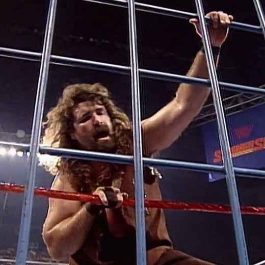 Paul "Triple H" Levesque made his WWE SummerSlam debut in a WILD Steel Cage Match against Mankind! #SummerSlam | WWE