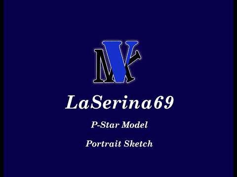 Antonella Alonso LaSirena69 Adult Model star Portrait Sketch Nude art Naked fashion onlyfan erotic
