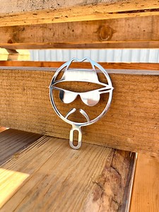 Lowrider Guy, Lowrider Guy Topper, Club Topper, License Plate Topper, Car Club Plaque, Lowrider Plaque, Polished Stainless Steel - Etsy