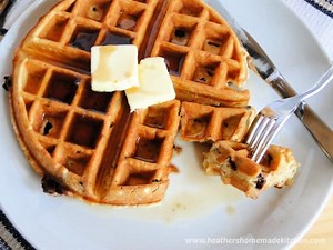 Chocolate Chip Waffles