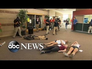Police Practice Active Shooting Drill at Colorado High School