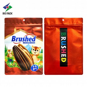 [Hot Item] Plastic Stand up Flat Bottom Side Gusset Ziplock Pouch Bag Snack Food