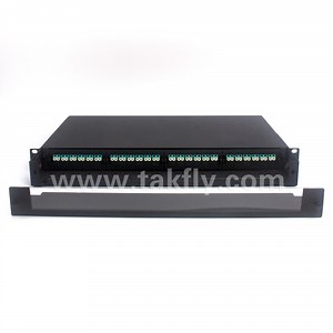 [Hot Item] 1u Rack Mount 48f MPO MTP Patch Panel for Data Center