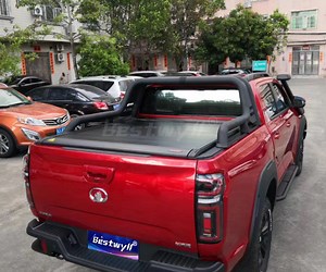 [Hot Item] BESTWYLL Hard Bed Pickup Truck Auto Roller Lid Shutter Electric Retractable Tonneau Cover for Great Wall Gwm Cannon Vanta E-K35A