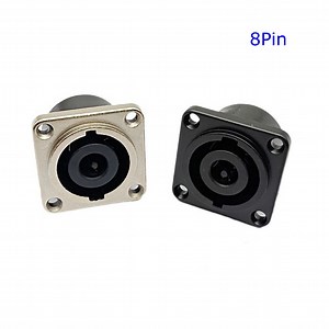 [Hot Item] 8 Pole Loudspeaker Speakon Female Socket Chassis Connector