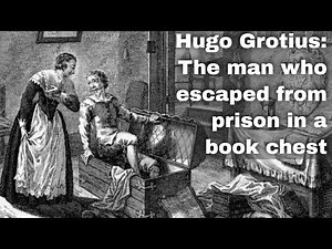 22nd March 1621: Hugo Grotius escapes imprisonment by hiding inside a book chest