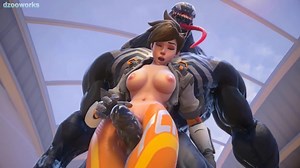 Tracer Fucked Hard By Venom - Cartoon Porn