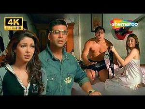 पकड़े गए भाईजान 😱😜 | Akshay Kumar, Salman Khan, Priyanka | Mujhse Shaadi Karogi Comedy Scene! (4K)
