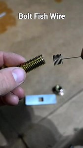 564K views · 890 reactions | For threading bolts through hard-to-reach holes #bolt #fish #wire #trailerhitch | Go Build Stuff | Facebook
