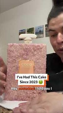 I've Had This Cake Since 2023... 🤢🎂 #Baking #WouldYouEatIt #Cake