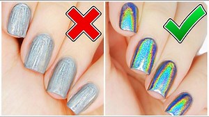 Stop making these mistakes when using holo powder! 🙅‍♀💿 | cutepolish