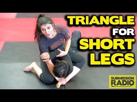 How to do a Triangle choke for people with short legs (S mount)