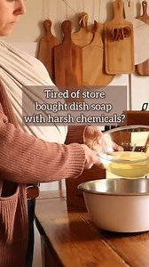 430K views · 3K reactions | Cold Process Dish Soap #crunchy #shorts #DIYSoap #SustainableLiving #EcoFriendly #HomeHacks #CrunchyLifestyle #CleaningTips #NaturalProducts #SoapMaking #CraftyIdeas #MakeItYourself | Our Oily House | Facebook
