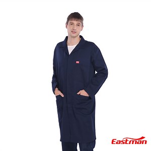 [Hot Item] Hospital Scrub Long Sleeve 100% Cotton Nurse Uniform Doctor Lab Coat