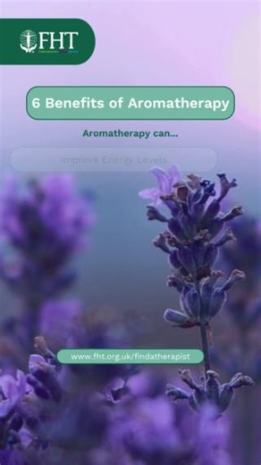 There are many benefits of aromatherapy. Here are our top 6: Aromatherapy can... 🟣Improve energy levels 🟣Improve sleep quality 🟣Manage pain 🟣Relieve stress 🟣Improve skin complexion 🟣Balance hormones What do you enjoy most about aromatherapy? #FHT #aromatherapy #complementarytherapy | The Federation of Holistic Therapists