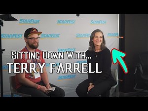 Terry Farrell Sitting Down With Generally Nerdy