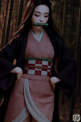 Demon Slayer - Nezuko Kamado Dance in Bamboo Forest