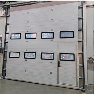 [Hot Item] Warehouse Antitheft Vision Panel Sealed Automatic High Speed Lift Door