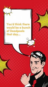 We went on a #Deadpool Scavenger Hunt at #SDCC... Number of DEADPOOL cosplay we saw: ❓ . . #sdcc2023 #deadpool3 #wolverine | B&B Theatres Dodge City Village 8