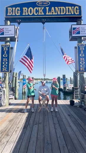 Throwback Thursday to when we filmed weighmaster Randy Gregory’s Hot Seat live on Big Rock TV! 🤳😆🔥Come see weigh-ins today at Big Rock landing starting at 3:30 or catch the action on Big Rock TV on YouTube or Facebook! | The Big Rock Blue Marlin Tournament