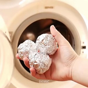 12K views · 147 reactions | Put silver foil in washing machine. | DEMIC | Facebook