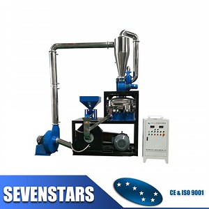 [Hot Item] EVA PVC PP PE TPE Plastic Powder Making Machine