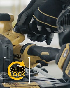 Mit Airlock™ verknüpfst du deine Akku-Werkzeuge sicher mit der #performandprotect Staubabsaugung. http://bit.ly/PerformandProtect | DEWALT