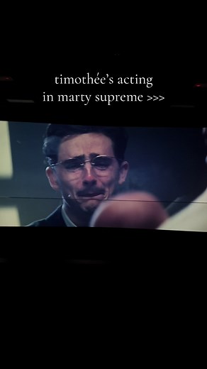 an oscar winning performance!!!! #timotheechalamet #martysupreme #acting #crying #fyp