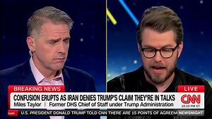 Miles Taylor gives off some serious simp vibes.