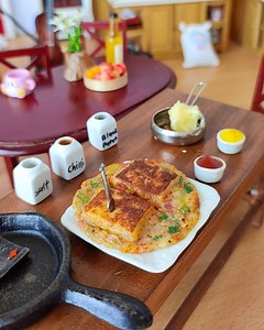 32K views · 1.7K reactions | Mini Egg ki Mini Bread Omelette in Mini Kitchen | Mini Kitchen | Facebook