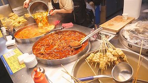 2K views · 36 reactions | A market snack shop that sells rice cakes, wheat cakes, and even chicken feet in soup! | Food Processing | Facebook