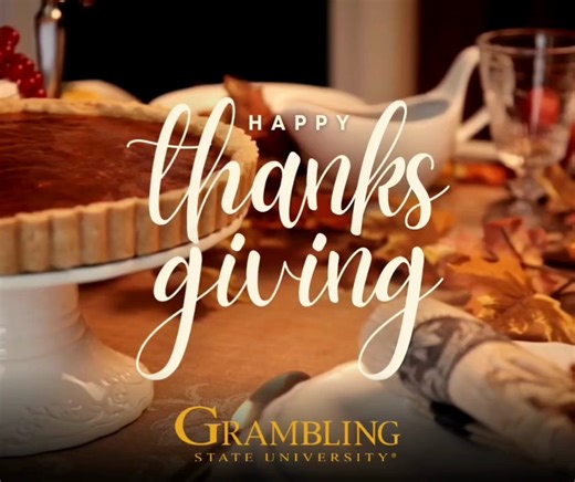 Happy Thanksgiving, Tigers!🦃🍽💛🖤 | Grambling State University