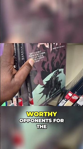 Adult Graphic Novels at Local Library - Batman Court of Owls