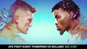 UFC: Thompson - Holland. Wyniki gali i skróty walk (WIDEO)