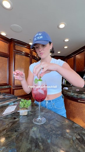 18K views · 86 reactions | Hot girl summer is out, and pregnant girl summer is in! Here’s my go to mocktail for pregnant girl summer.擄 #pregnant #pregnantlife #pregnantcheck #mocktail #pregnantsummer #babynumber2 | nikireneejensen | Facebook
