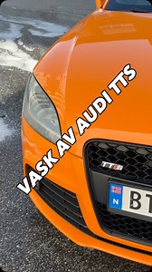 Vask av Audi TTS 🔥 #autoglym #audi #tts #avfetting #selaclean #advancedallwheelcleaner #carwash | Autoglym Norge